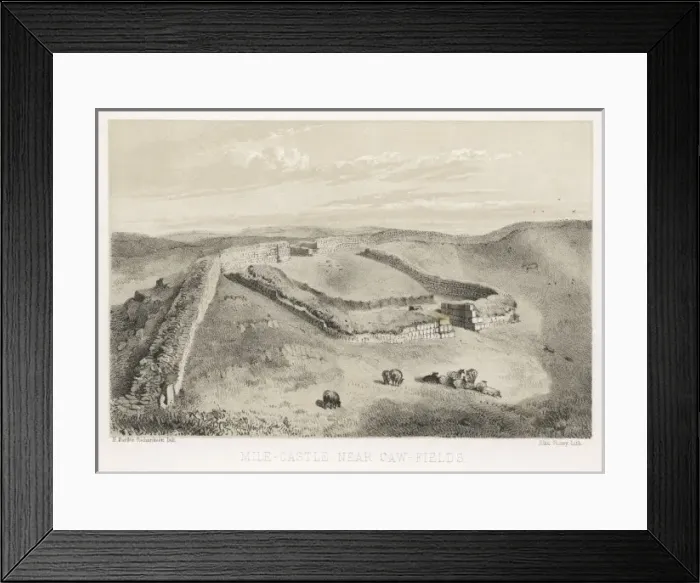 Framed Print : Cawfields Milecastle Framed Print : Cawfields Milecastle
