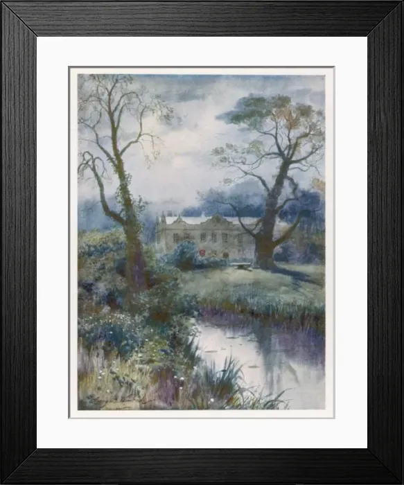 Framed Print : Jersey / Trinity Manor Framed Print : Jersey / Trinity Manor