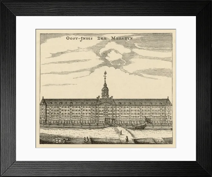 Framed Print : Amsterdam / Warehouse 1664 Framed Print : Amsterdam / Warehouse 1664