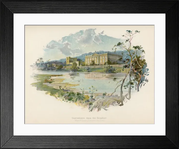 Framed Print : CHATSWORTH Framed Print : CHATSWORTH