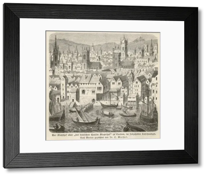 Framed Print : Hanseatic London Depot Framed Print : Hanseatic London Depot