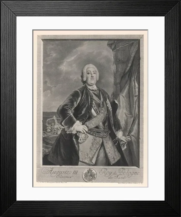 Framed Print : August III of Poland Framed Print : August III of Poland