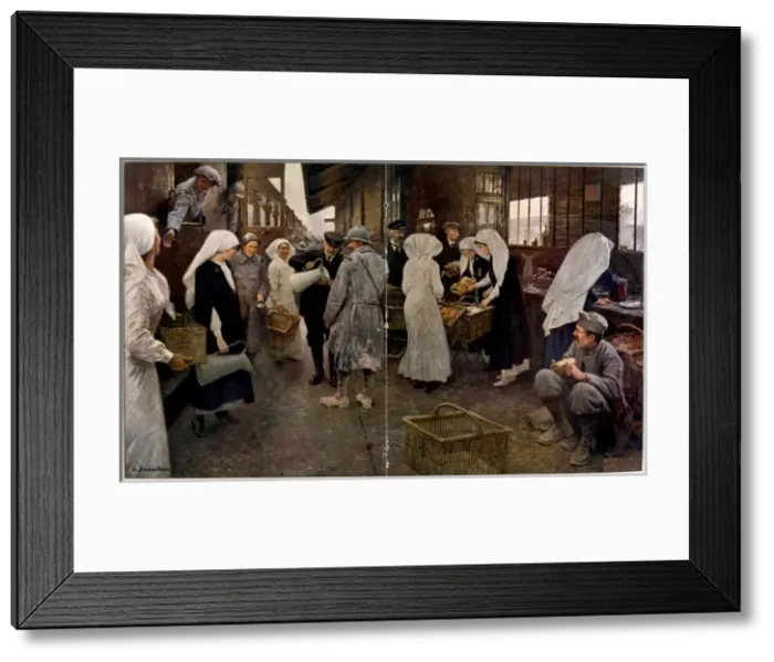 Framed Print : Wwi / French Troops Rest Framed Print : Wwi / French Troops Rest