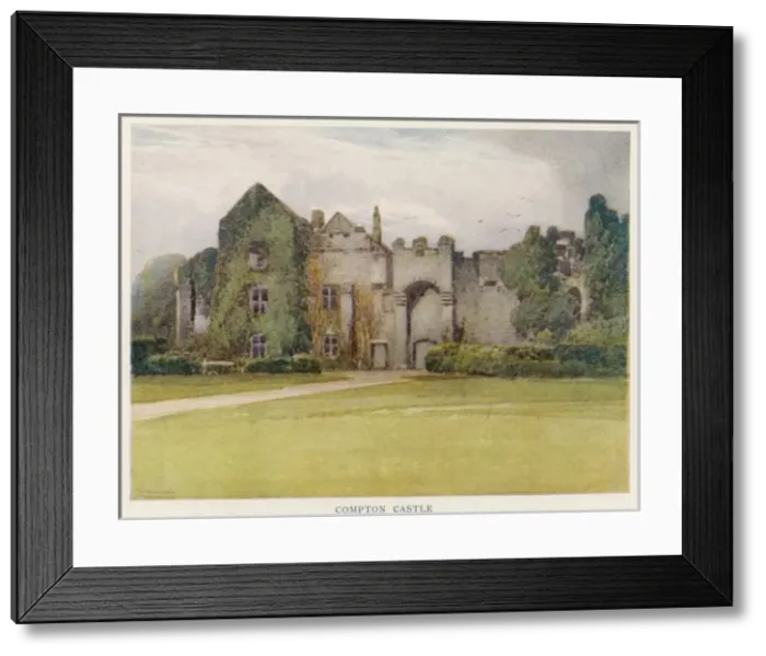 Framed Print : Compton Castle / Devon Framed Print : Compton Castle / Devon