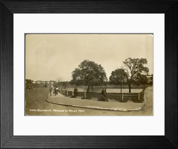 Framed Print : Pond, Princess of Wales Framed Print : Pond, Princess of Wales