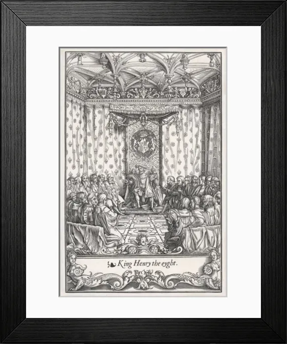 Framed Print : Henry Viii / Council Framed Print : Henry Viii / Council