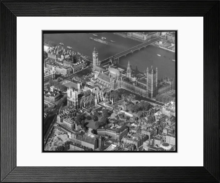 Framed Print : Westminster Aerial View Framed Print : Westminster Aerial View