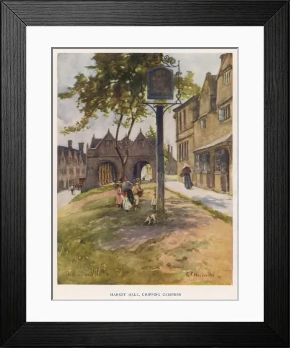 Framed Print : Chipping Campden / 1914 Framed Print : Chipping Campden / 1914
