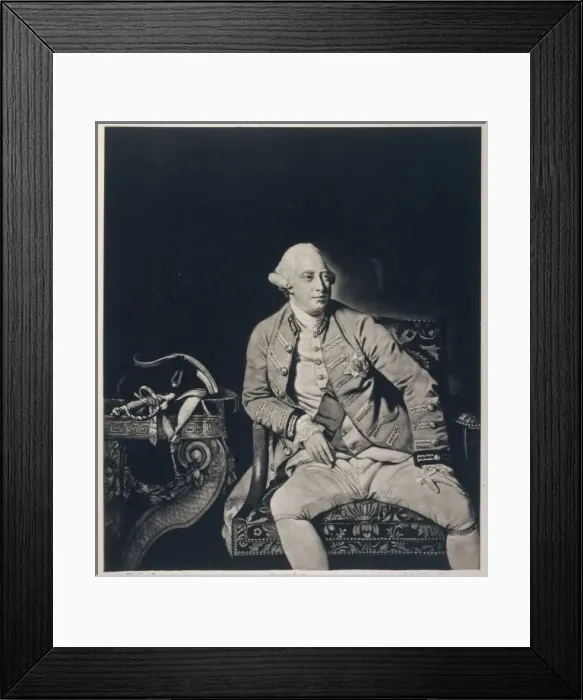 Framed Print : George Iii / Fursten Framed Print : George Iii / Fursten