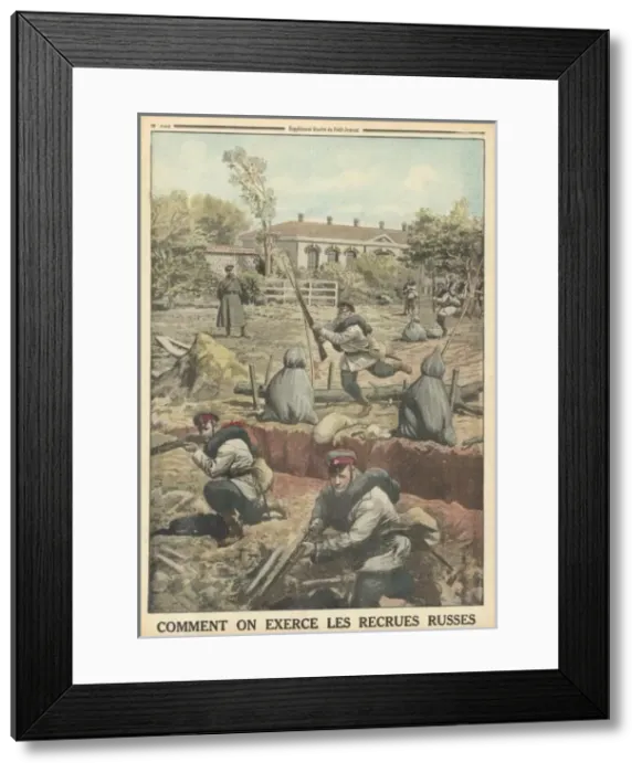 Framed Print : Wwi / Russians Training Framed Print : Wwi / Russians Training
