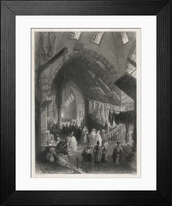 Framed Print : Market Scene / Istanbul Framed Print : Market Scene / Istanbul