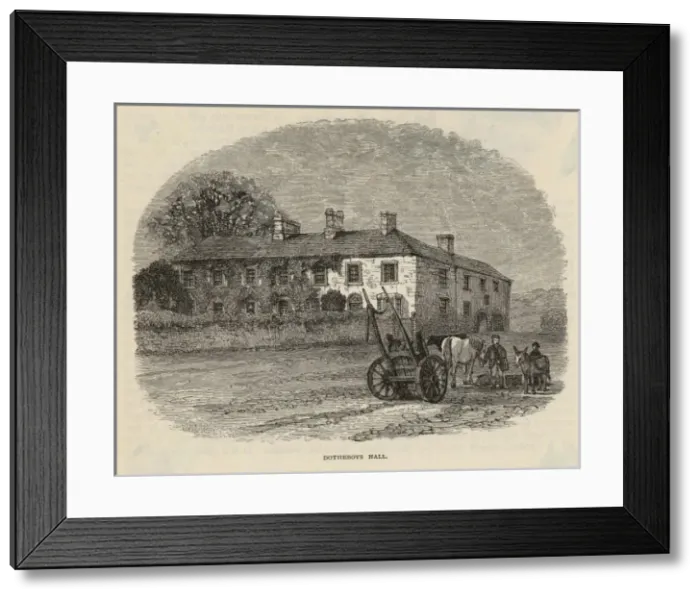 Framed Print : Dickens / Dotheboys Hall Framed Print : Dickens / Dotheboys Hall