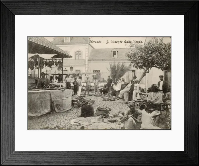 Framed Print : Market / Brazil / 1905 Framed Print : Market / Brazil / 1905