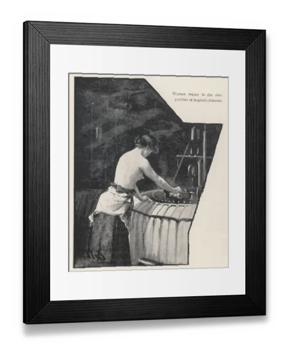 Framed Print : Bradford Wool Worker Framed Print : Bradford Wool Worker