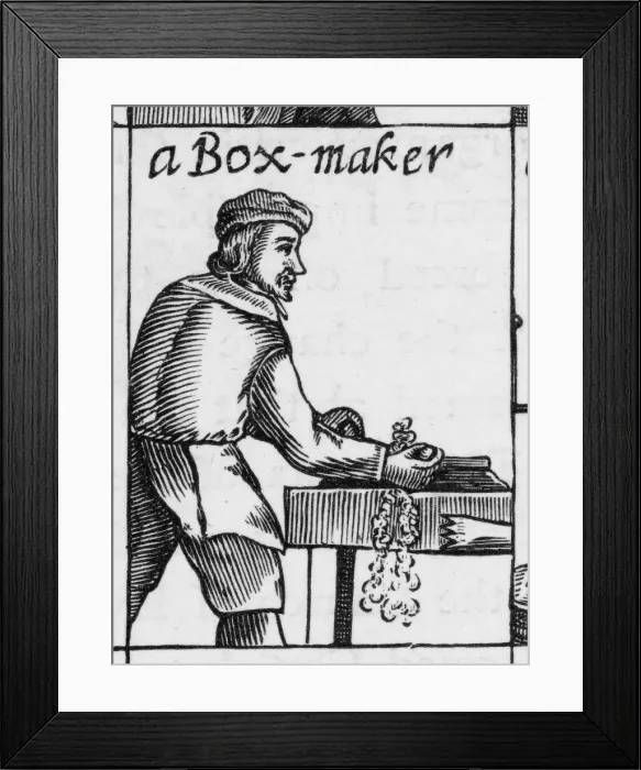 Framed Print : Broadside / Box Maker Framed Print : Broadside / Box Maker