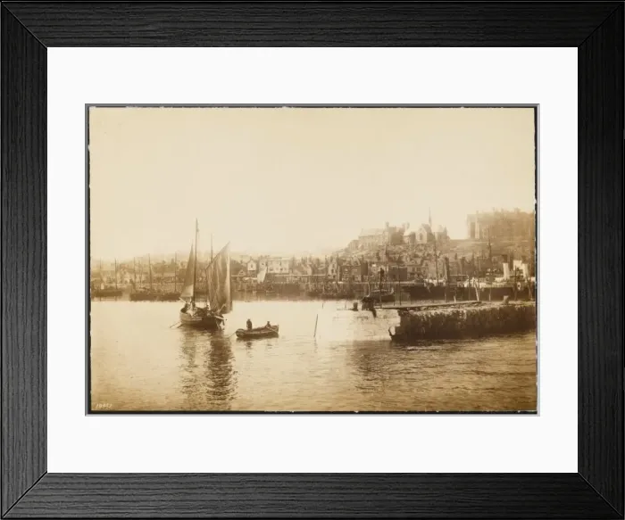 Framed Print : Folkestone / Harbour 1890 Framed Print : Folkestone / Harbour 1890