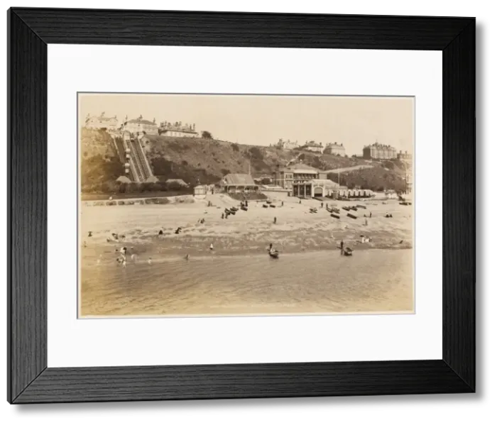 Framed Print : Folkestone  /  West Cliff