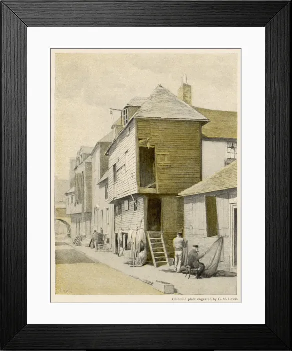Framed Print : Folkestone / Fish Market Framed Print : Folkestone / Fish Market