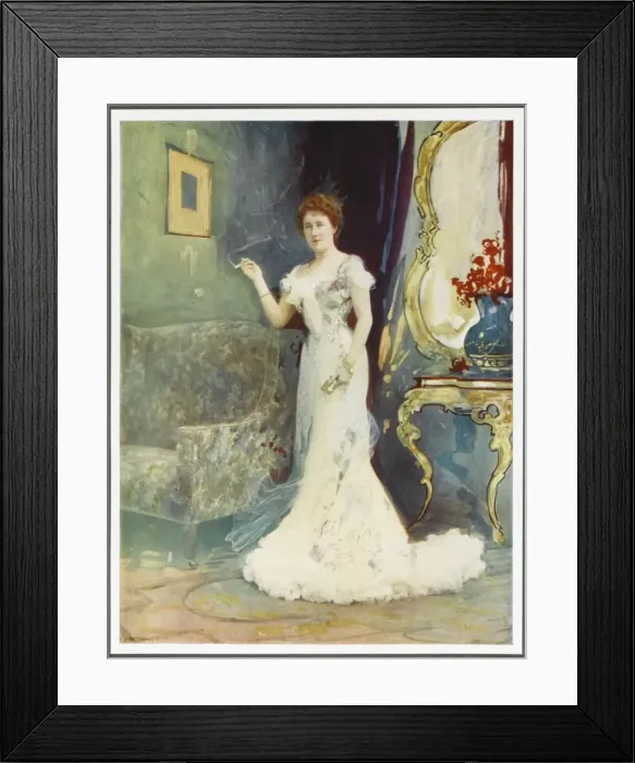 Framed Print : Miss Granville / Players Framed Print : Miss Granville / Players