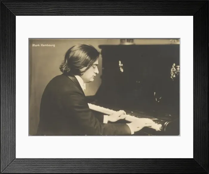 Framed Print : Mark Hambourg / Pianist Framed Print : Mark Hambourg / Pianist