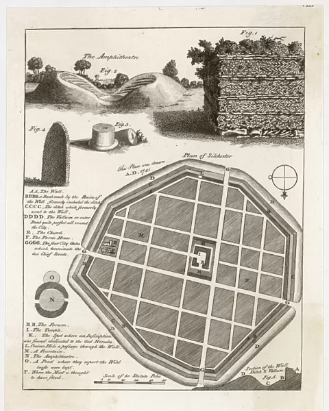 Plan of Silchester  /  1777