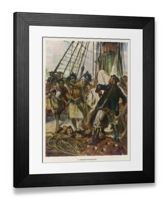 Framed Print : Trading in Human Heads Framed Print : Trading in Human Heads