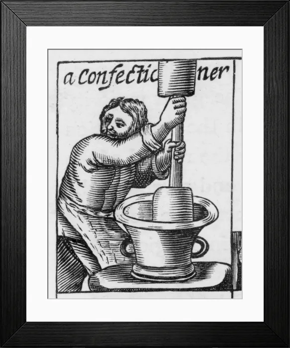 Framed Print : Confectioner / 1647 Framed Print : Confectioner / 1647
