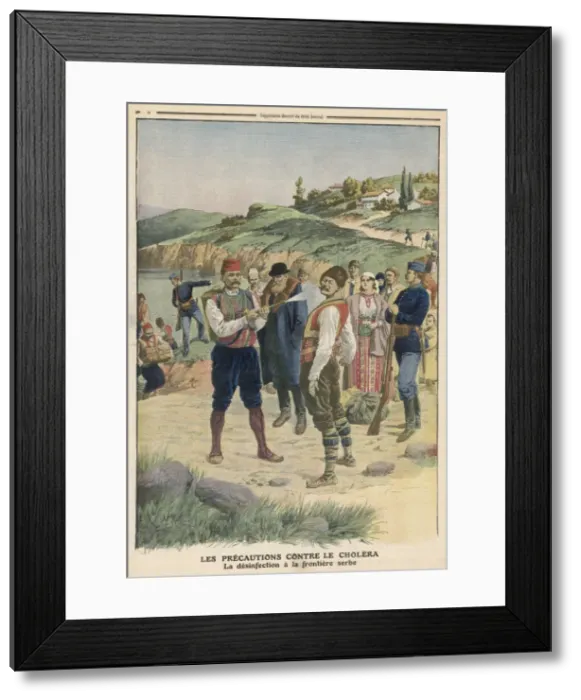 Framed Print : Cholera / Disinfection Framed Print : Cholera / Disinfection