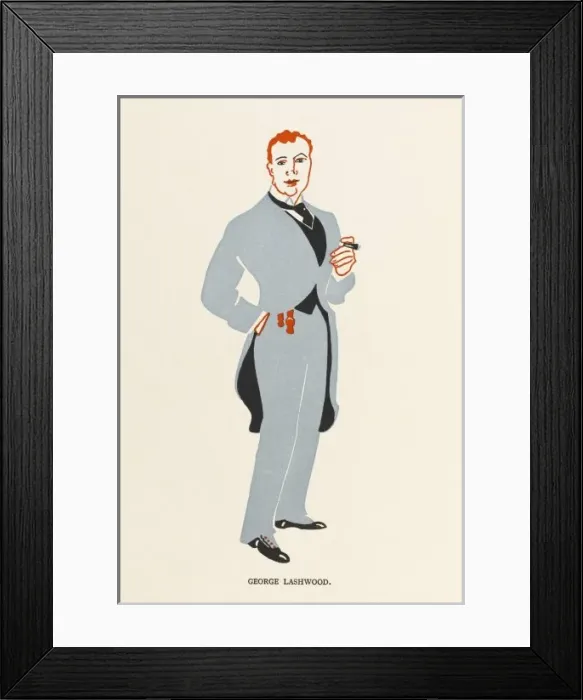 Framed Print : George Lashwood / Pyke Framed Print : George Lashwood / Pyke