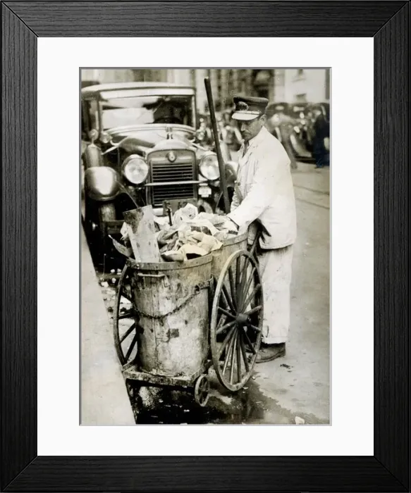 Framed Print : Wall Street Cleaner Framed Print : Wall Street Cleaner