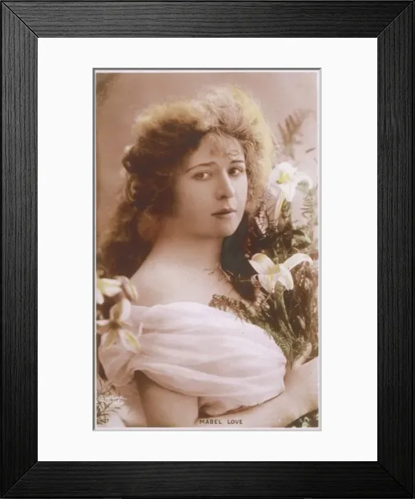 Framed Print : Mabel Love / Flowers Framed Print : Mabel Love / Flowers
