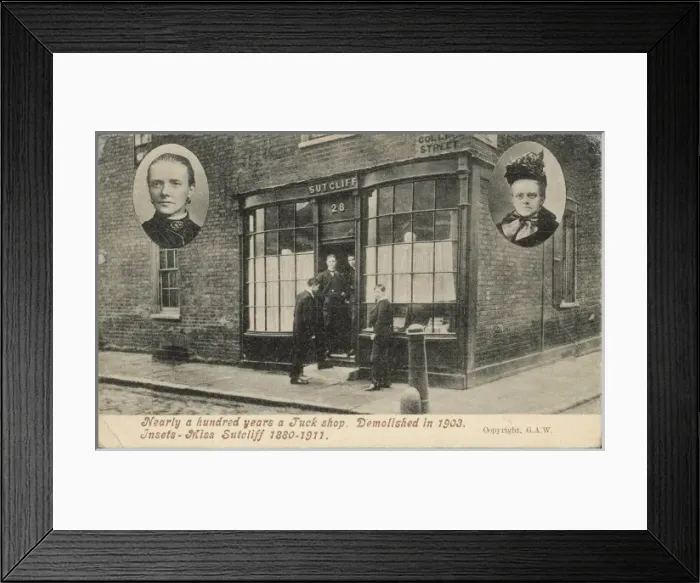 Framed Print : Sutcliffs Tuck Shop Framed Print : Sutcliffs Tuck Shop