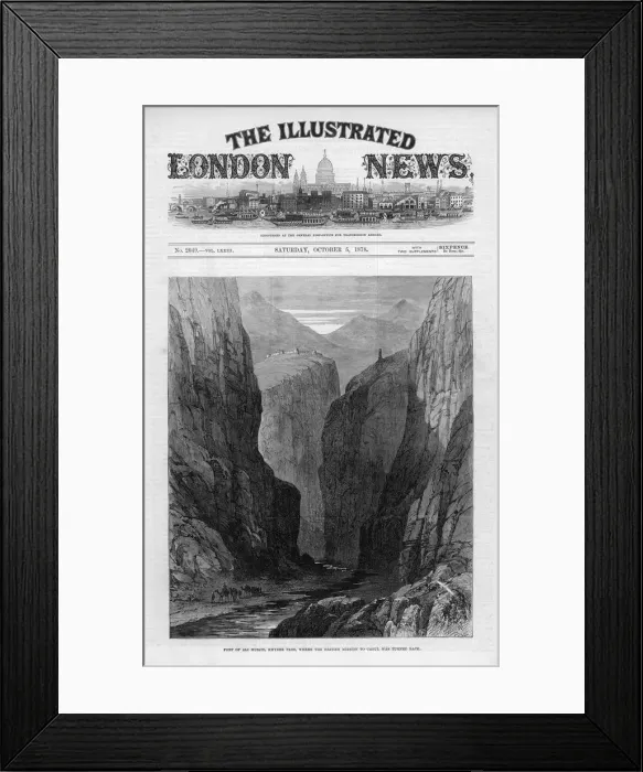 Framed Print : Khyber Pass / 1878 Framed Print : Khyber Pass / 1878