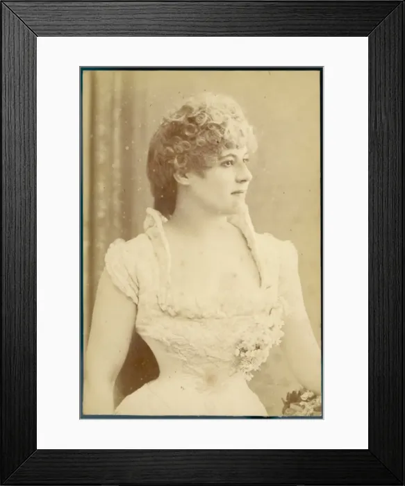 Framed Print : Mrs Maddick / Downey Framed Print : Mrs Maddick / Downey