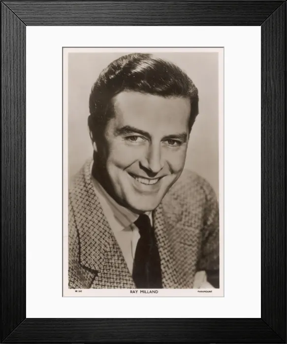 Framed Print : Ray Milland / Paramount Framed Print : Ray Milland / Paramount