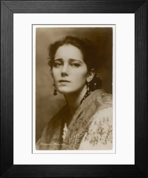 Framed Print : Raquel Meller / Postcard Framed Print : Raquel Meller / Postcard