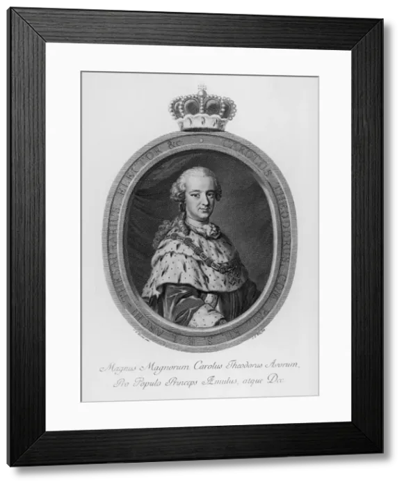 Framed Print : Carl Theodor / Bavaria Framed Print : Carl Theodor / Bavaria
