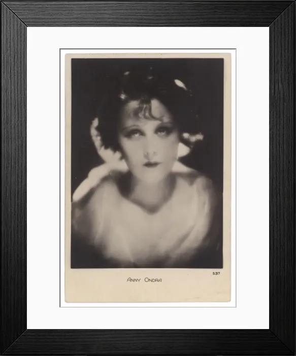 Framed Print : Anny Ondra / Postcard Framed Print : Anny Ondra / Postcard