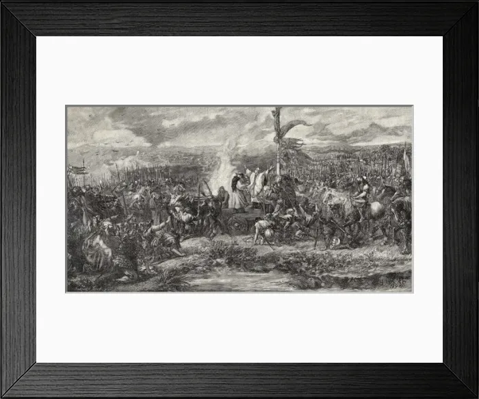 Framed Print : Battle of the Standard Framed Print : Battle of the Standard