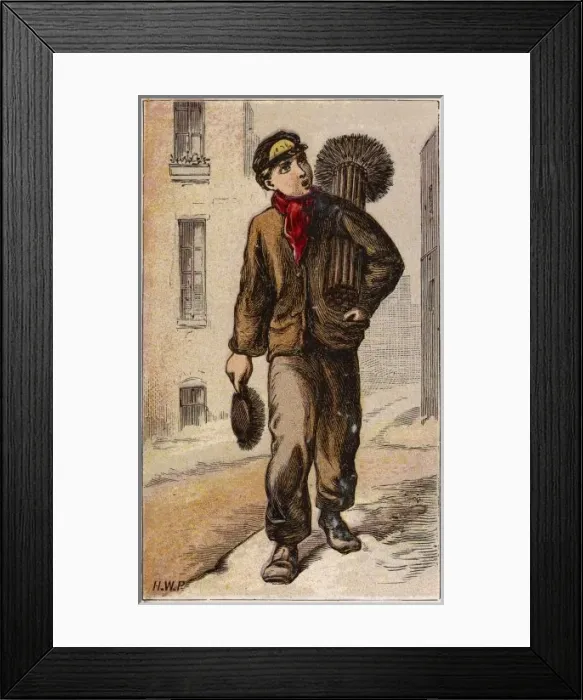 Framed Print : Chimneysweep (Petherick) Framed Print : Chimneysweep (Petherick)
