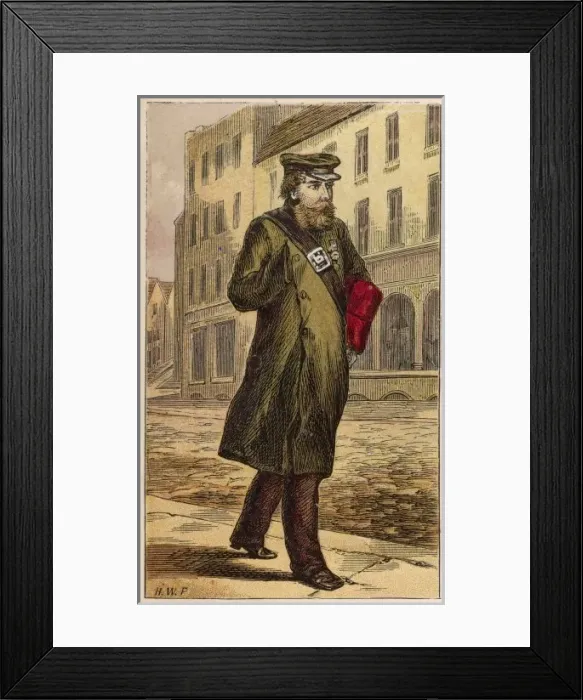Framed Print : Commissionaire Petherick Framed Print : Commissionaire Petherick