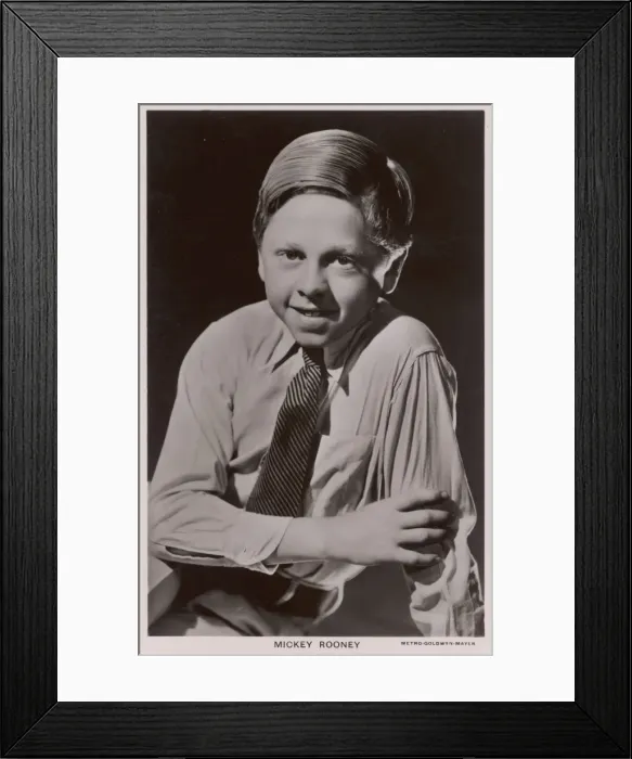 Framed Print : Mickey Rooney Framed Print : Mickey Rooney