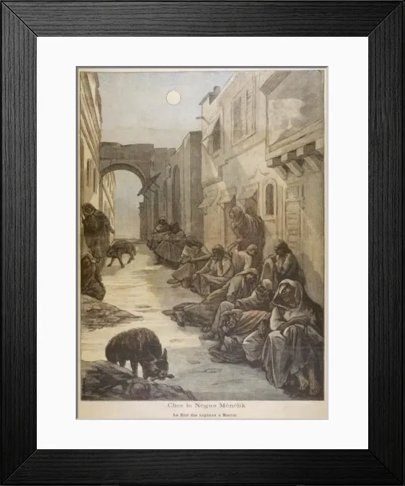 Framed Print : Street of the Lepers Framed Print : Street of the Lepers