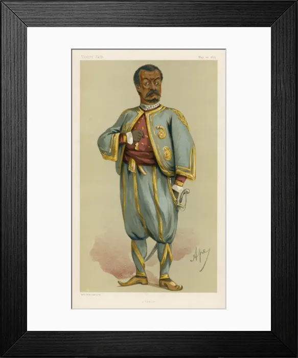 Framed Print : Tommaso Salvini / Vf 1875 Framed Print : Tommaso Salvini / Vf 1875