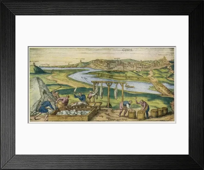 Framed Print : Spanish Fishermen Framed Print : Spanish Fishermen