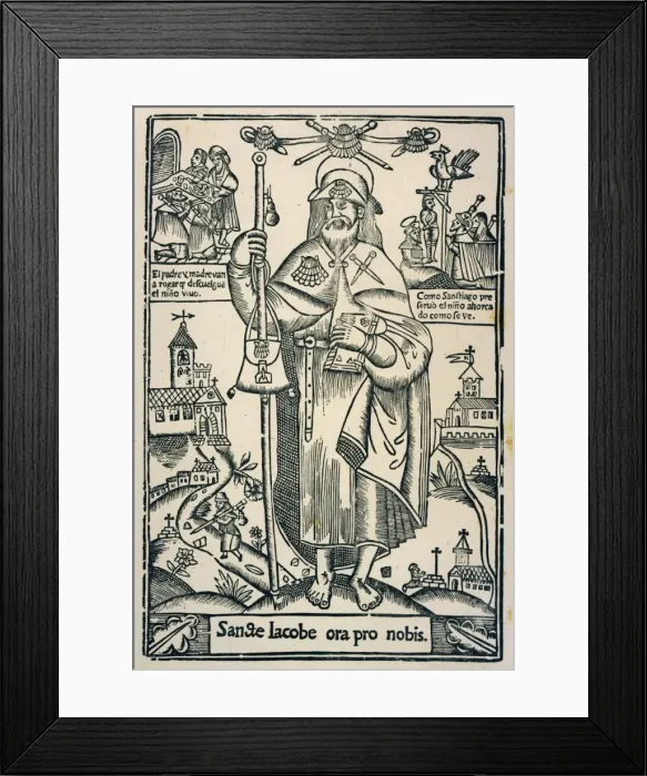 Framed Print : St James of Compostella Framed Print : St James of Compostella