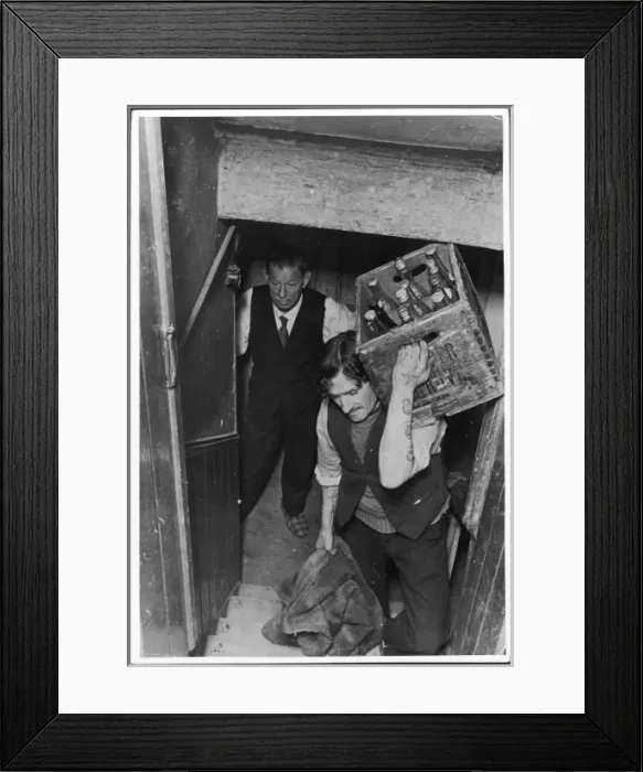Framed Print : Bottle Collection