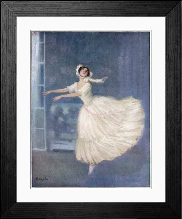 Framed Print : Tamara Karsavina / Ils 28 Framed Print : Tamara Karsavina / Ils 28