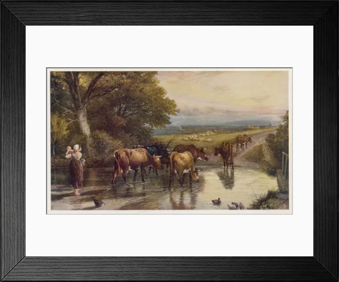 Framed Print : Cattle Returning Home Framed Print : Cattle Returning Home