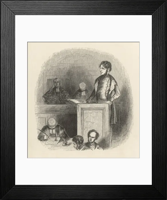 Framed Print : An Insolvent Debtor Framed Print : An Insolvent Debtor